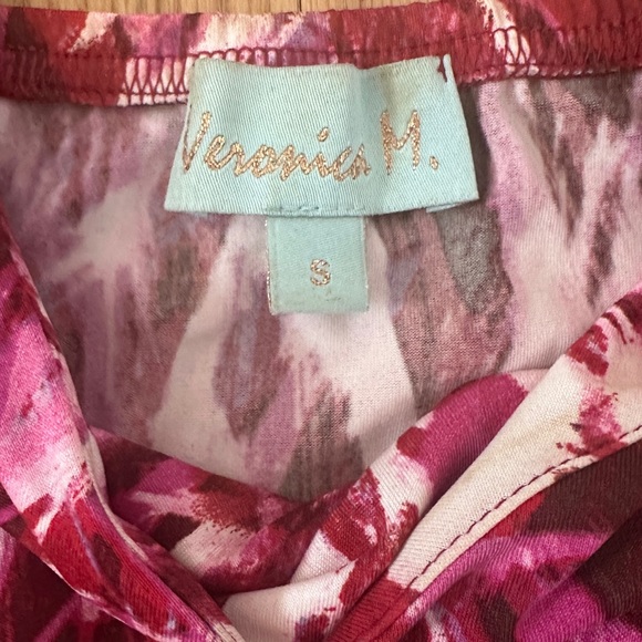 Veronica M Red and White Mini Dress - Picture 3 of 3